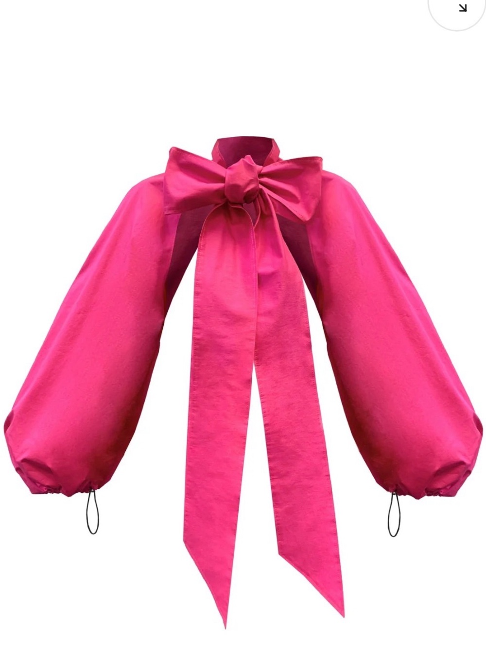 BOLERO Sleeves Fuchsia and Highlighter Yellow